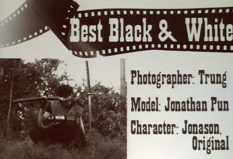 Best Black & White: Photographer: Trung; Model: Jonathan Pun; Character: Jonason - Orginal